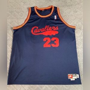 Vintage Cleveland Cavaliers LeBron James #23 Basketball NBA Nike Jersey Size 4XL